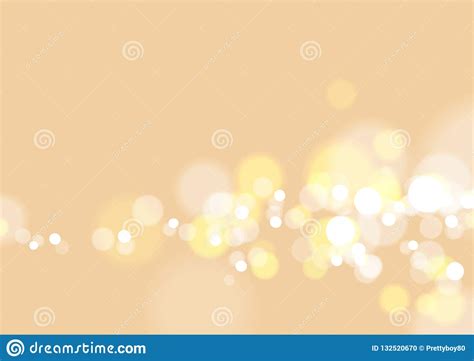 Abstract Bokeh Light Background Stock Vector Illustration Of Card