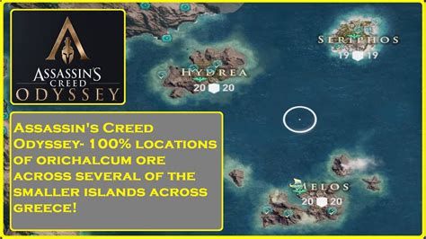 Assassin S Creed Odyssey 100 Orichalcum Locations Across Several