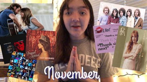 November 2018 Music Favorites Youtube