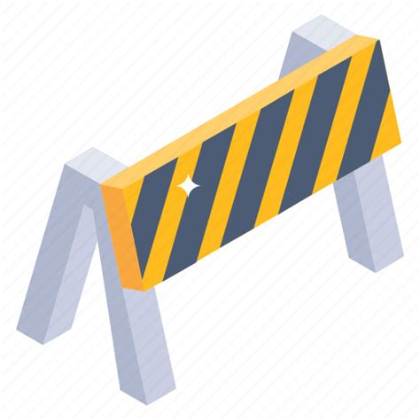 Barrier Obstruction Barricade Obstacle Impediment Icon Download
