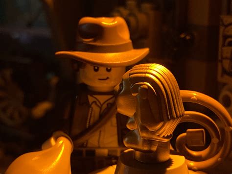 We Build Lego Indiana Jones Temple Of The Golden Idol Ign