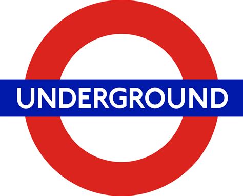 London Tube Logo Underground Transparent Png Stickpng