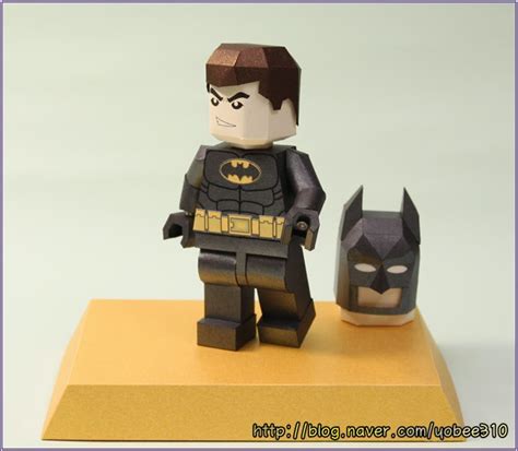 Yobees Lego Mini Figure Paper Craft Lego Batman2 Papercraft
