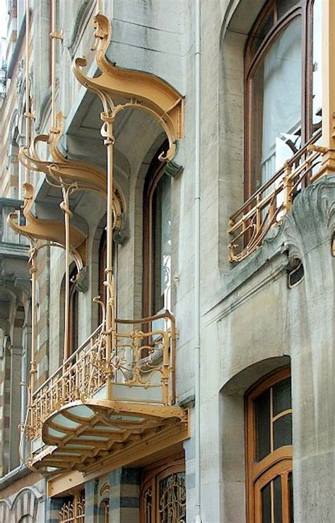 Art Nouveau Horta House Brussels Architect Victor Horta Built