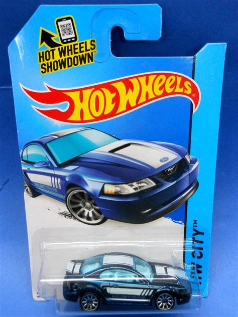 Hot Wheels Ford Mustang Azul Hw City En
