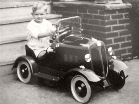 Vintage Kids And Their Pedal Cars 1920s 1950s Monovisions Black