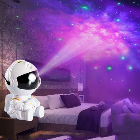 Astronaut Night Light Projector Starry Sky Galaxy Stars For Bedroom