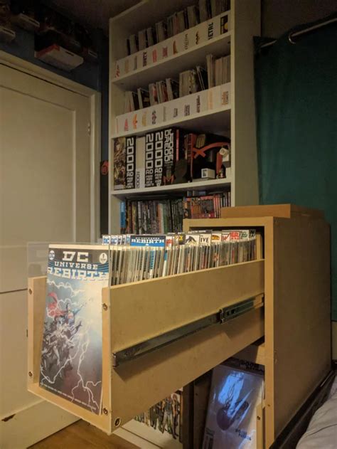 I Finally Upgraded My Comic Book Storage Dccomics Comic Book Rooms