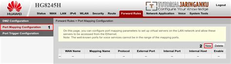 Indicates a hazard with a high level of risk which, if not avoided, can result in death or serious injury. Cara Setting Port Forwarding di Modem ONT Huawei HG8245H - Tutorial Jaringan Komputer ...