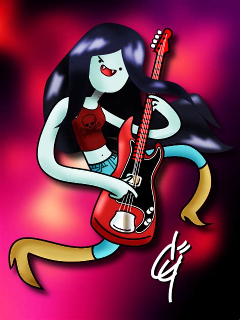 Marceline And Her Bass By Elpatriota On Deviantart