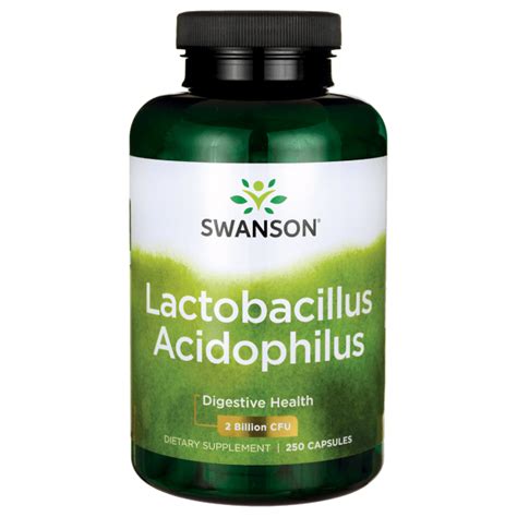 Swanson Lactobacillus Acidophilus Probiotic Supplement Supporting