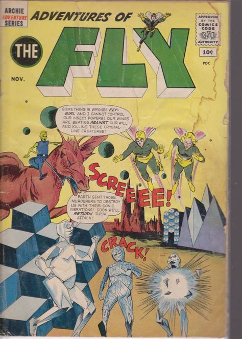 Adventures Of The Fly 16 Archie Comics Silver Age Comics Archie