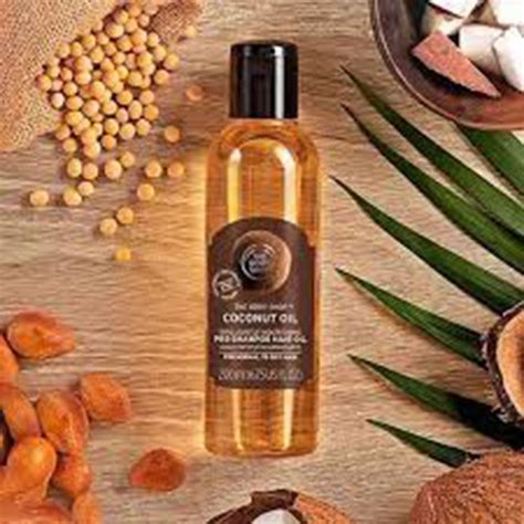 The Body Shop Coconut Oil Brilliantly Nourishing Pre Shampoo Hair Oil 200ml