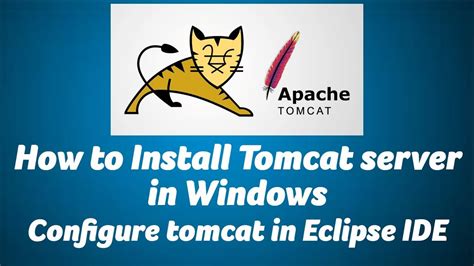 How To Install Tomcat Server In Windows Youtube