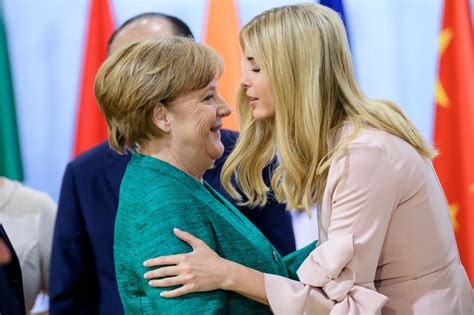 Ivanka Trumps Unlikely Defender In G 20 Controversy Angela Merkel