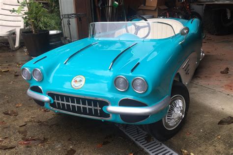 No Reserve 1950s Yard Man Corvette Pedal Car For Sale On Bat Auctions