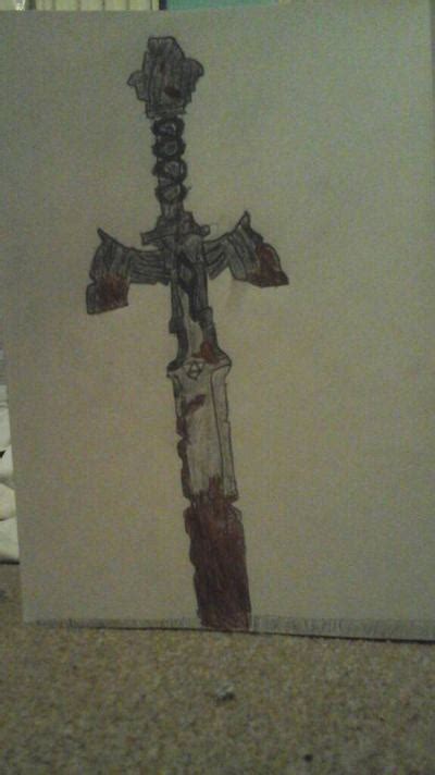 rusted master sword drawing by jackinatorgamer11 on deviantart