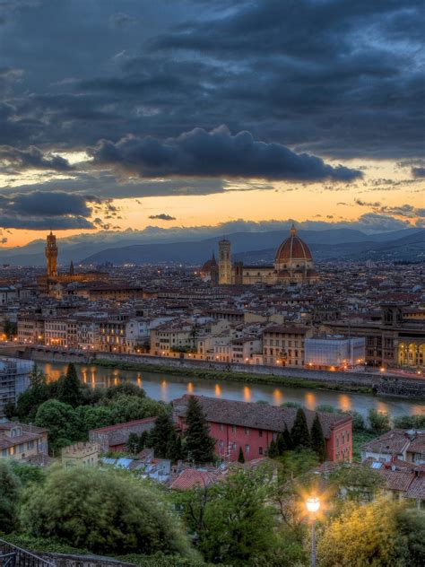 Free Download Wallpaper 3840x2160 Florence Italy Buildings Panorama Hdr