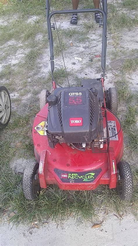 Lawn motor backfire when starts? Toro Mower Self propelled easy start for Sale in Tampa, FL ...
