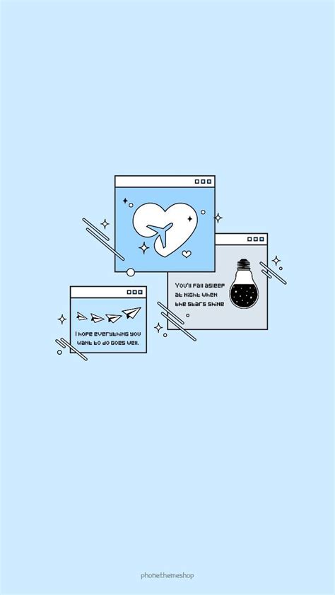 Wallpaper Aesthetic Pinterest Blue - pic-moist