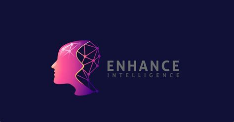 Human Brain And Artificial Intelligence Logo Graphic Templates
