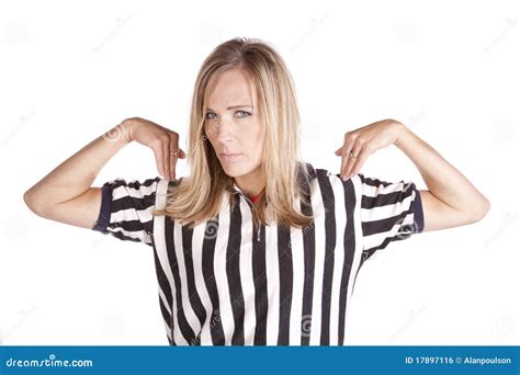 Female Referee Call Time Out Royalty Free Stock Image Image 17897116