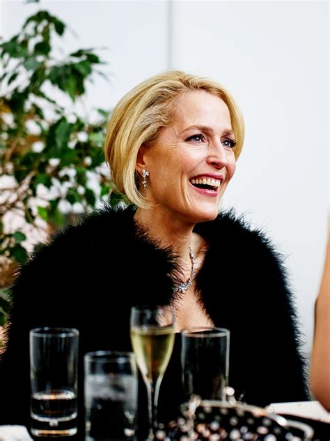 Gillian Anderson At The 73rd British Academy Film