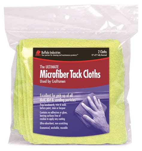 Ultimate Microfiber Tack Cloths Buffalo Industries Llc