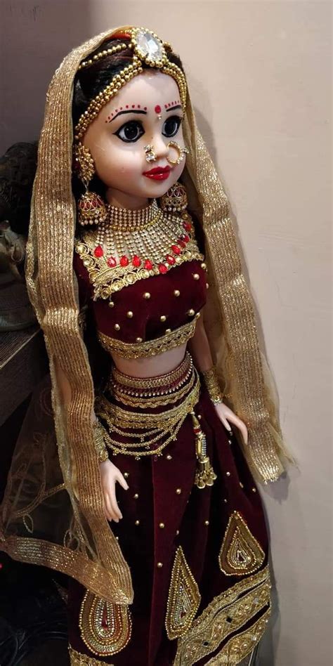 Indian Bride Doll Bride Dolls Dress Barbie Doll Barbie Gowns
