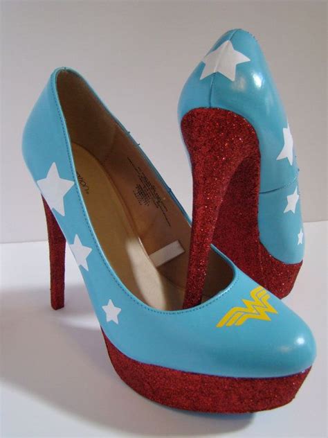 Pin By Jovon Potter On Things I Love Wonder Woman Shoes Heels