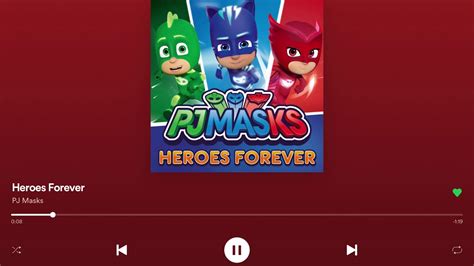 Pj Masks Heroes Forever On Spotify Youtube