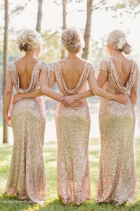 Gold Maid Of Honor Dresses Natalie