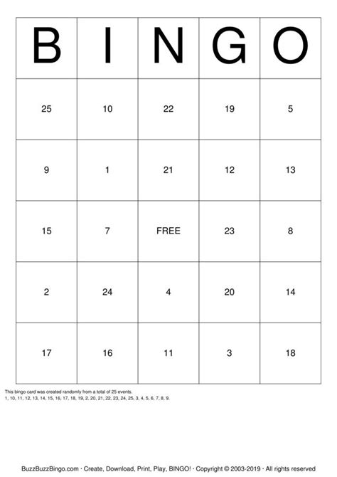 Numbers 1 100 Bingo Cards To Download Print And Customize
