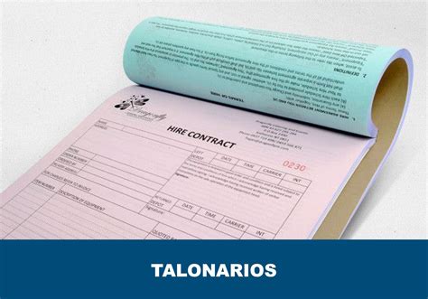 Impresi N De Talonarios Autocopiativos Imprenta Online