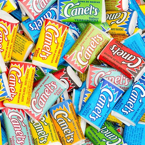 Launched two gum brands, juicy fruit and wrigley's spearmint in 1928 after using them as promotions when he worked as a soap salesmen. Canel's Miniature Chewing Gum: 320-Piece Bag | Candy Warehouse