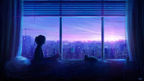 Alone Anime Aesthetic Wallpaper Download Mobcup