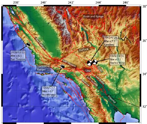 Interactive map of fault activity in california | american san andreas fault wikipedia. 30 Map Of California Fault Lines - Online Map Around The World