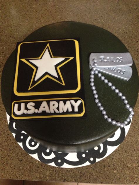Cap is choc cake w it was an honor to design this cake for a young man entering the army. Army Going Away Cake | Army wedding cakes