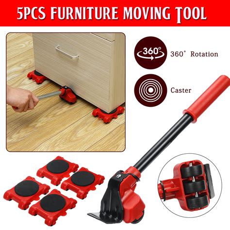 Heavy Duty Furniture Lifter With 4 Slider For Easy And Safe Moving Roller