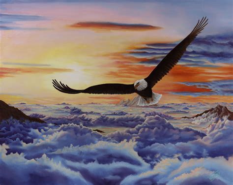 Home -Learn to paint realistic clouds and wildlife | Sunset landscape ...
