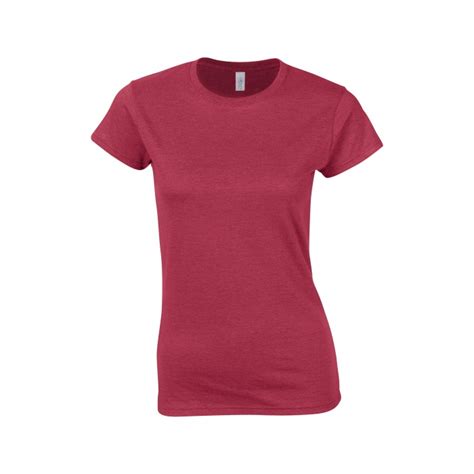 Gl64000 Softstyle Ladies T Shirt Antique Cherry Red Gildan