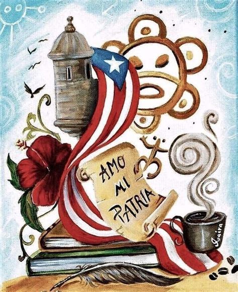 Pin By Yaritza Reyes On Orgullo Boricua Puerto Rico Art Puerto Rican