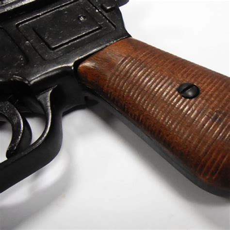 Pistola C96 Diseñada Por Mauser Alemania 1896 Denix 2019