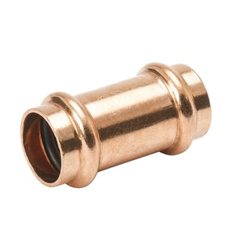 Mueller Streamline® Prs™ Copper Press Coupling With Stop Daycon