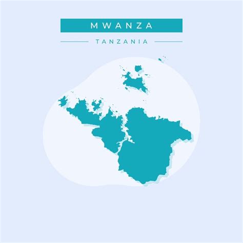 Premium Vector Vector Illustration Vector Of Mwanza Map Tanzania