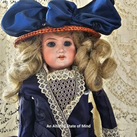 Antique Doll With Leather Body Etsy