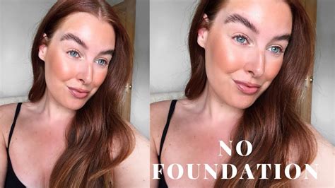 No Foundation Easy Everyday Makeup Look Easy No Foundation Glam