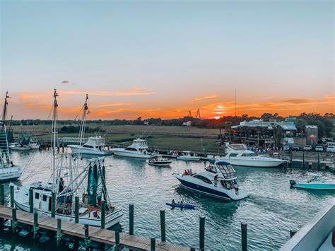 Summers In Charleston Sc On Shem Creek 💛 Travel Shemcreek