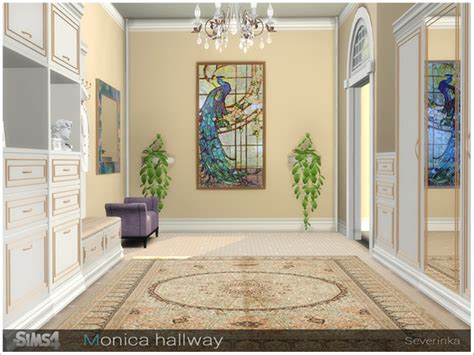 Severinkas Monica Hallway Sims Sims 4 Hallway