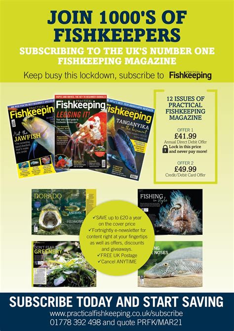 Practical Fishkeeping Magazine Practical Fishkeeping March 2021